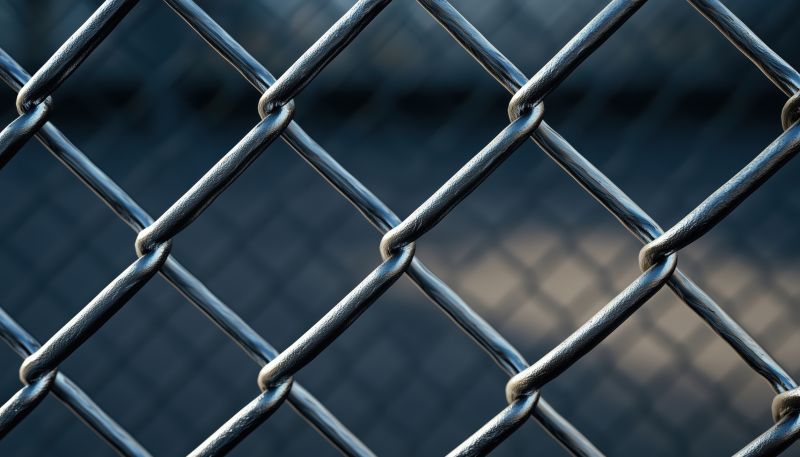 Chain-Link Security Fence
