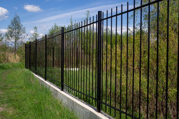 Aluminum Fence Installation in Akron