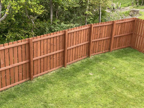 Backyard Fence Installation in Akron