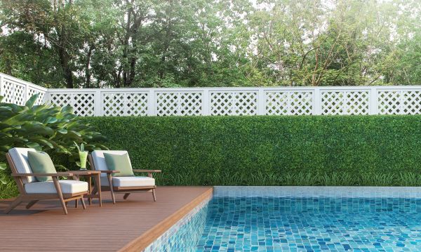 Vinyl Pool Fence Installation in Akron