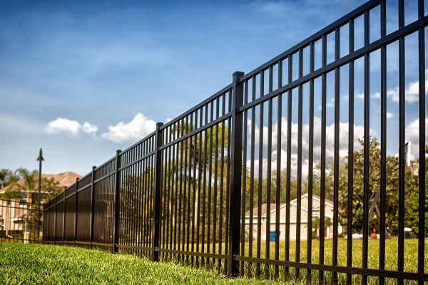 Aluminum Fence Replacement in Akron
