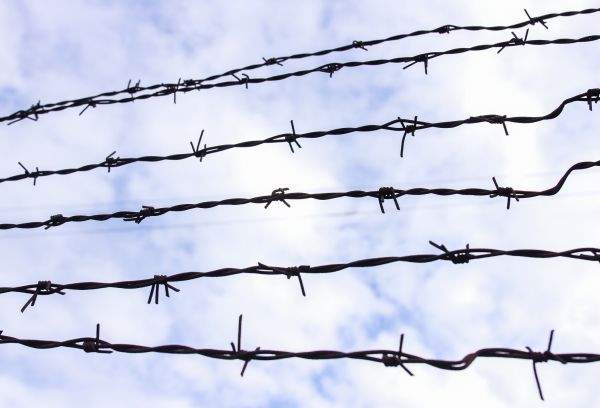 Barb Wire Fencing Repair in Akron