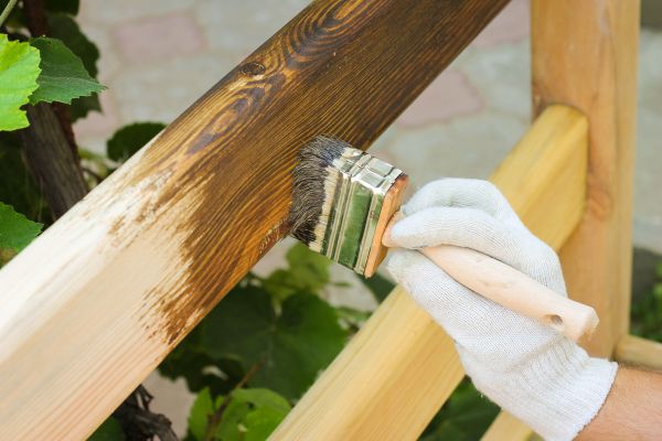 Treated Fence Installation in Akron