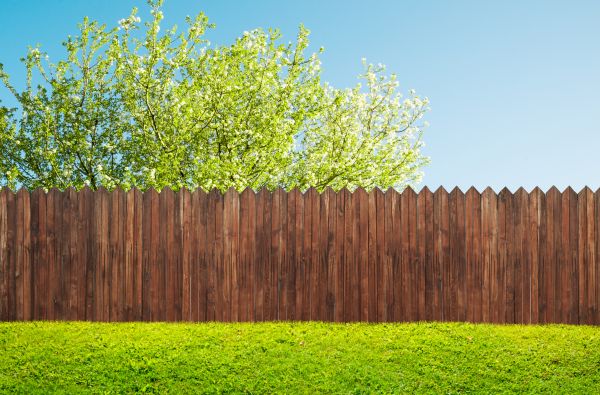 Solid Board Fence Installation in Akron