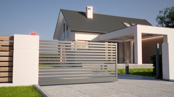 Metal Gate Installation in Akron