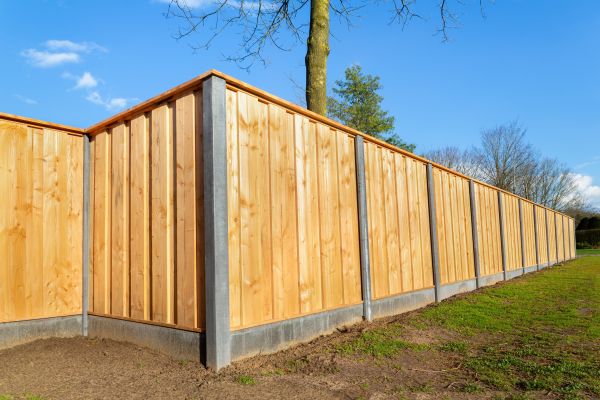Panel Fence Installation in Akron