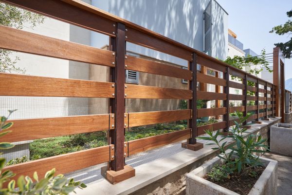 Horizontal Fence Installation in Akron
