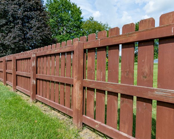 Yard Fence Installation in Akron