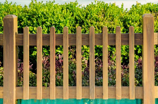 Wooden Fence Post Repair in Akron