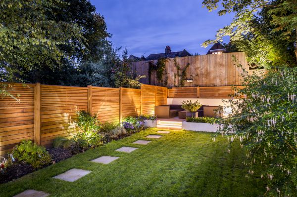 Backyard Wood Fence Service in Akron