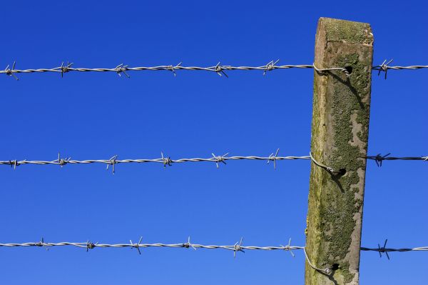 Barbed Wire Fence Replacement in Akron